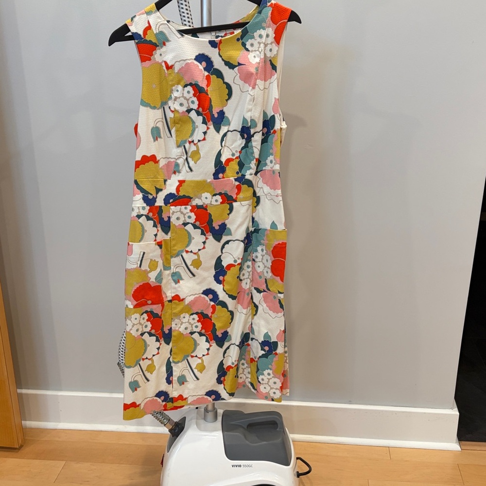 Boden Multicolor Textured Dress